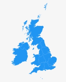 Map Of The Uk Hd, HD Png Download, Free Download
