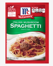 Mccormick® Italian Style Spaghetti Sauce Mix With Mushrooms, HD Png Download, Free Download
