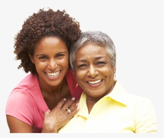 Older Woman Sitting With A Younger Woman - Friendship, HD Png Download, Free Download