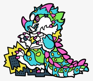 Fursona Pins - Cartoon, HD Png Download, Free Download