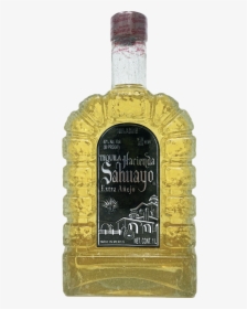 Hacienda Sahuayo Extra Anejo Tequila 1 Liter - Glass Bottle, HD Png Download, Free Download