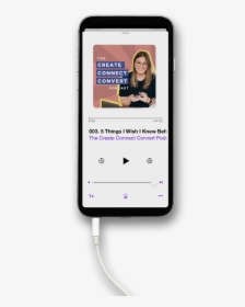 Iphone Podcast Mockup, HD Png Download, Free Download