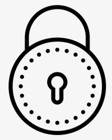 Padlock Drawing Outline - Operating System Icon Png, Transparent Png, Free Download