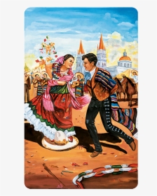 Jarabe Tapatio En Catedral Dinning Table - Illustration, HD Png Download, Free Download