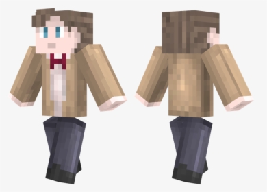 11th Doctor Minecraft Skin, HD Png Download, Free Download