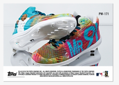 2019 Toronto Blue Jays Topps Now® Players Weekend 6 - Sneakers, HD Png Download, Free Download