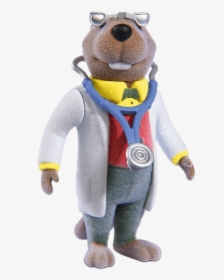 Tip The Mouse Character Doctor Figurine - Teddy Bear, HD Png Download, Free Download