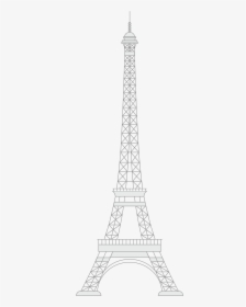 Eiffel Tower Drawing, HD Png Download, Free Download