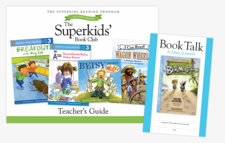 The Superkids Book Club Covers - Cartoon, HD Png Download, Free Download