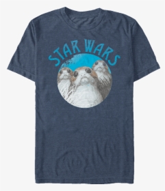Porgs Star Wars The Last Jedi T-shirt - Chewbacca, HD Png Download, Free Download
