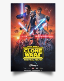 Star Wars The Clone Wars Final Season Poster, HD Png Download, Free Download