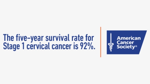 The Five-year Survival Rate For Stage 1 Cervical Cancer - American Cancer Society, HD Png Download, Free Download