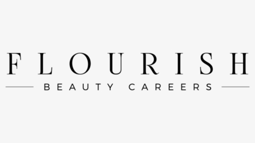 Black Flourish Beauty Careers Logo Final Screen Res-01, HD Png Download, Free Download