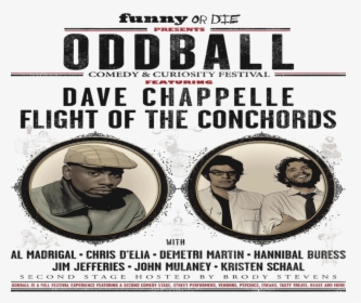 Funny Or Die Comedy Tour - Oddball Comedy Festival 2013 Lineup, HD Png Download, Free Download