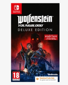 Wolfenstein - Wolfenstein Youngblood Nintendo Switch, HD Png Download, Free Download