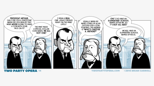 Who’s Chester A Arthur - Comics, HD Png Download, Free Download