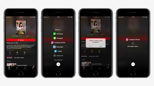 Netflix Instagram Stories - Iphone, HD Png Download, Free Download