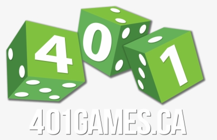 Gaming Clipart Dice Card - 401 Games Logo, HD Png Download, Free Download
