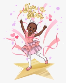 Happy Birthday African American Little Girl, HD Png Download, Free Download