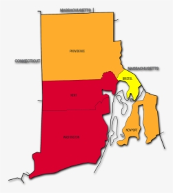 Rhode Island State Radon Map - Rhode Island State Png, Transparent Png, Free Download
