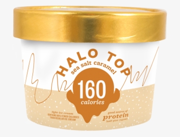 Sea Salt Caramel, 8 Oz Half-pints - Gelato, HD Png Download, Free Download