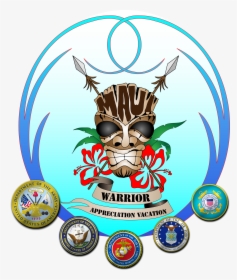 Maui Warrior Appreciation Vacation Logo - Us Navy, HD Png Download, Free Download