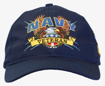 19254 - U - S - Navy Veteran Cap - Screaming Eagle - Baseball Cap, HD Png Download, Free Download