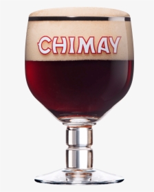 Large Glass Of Chimay Beer - Chimay Beer Glass Png, Transparent Png, Free Download