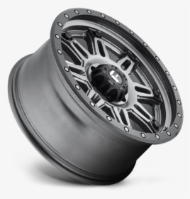 Black Beadlock Wheels Chrome Lip, HD Png Download, Free Download