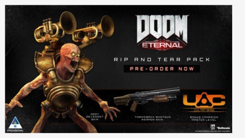 Doom Eternal Super Shotgun, HD Png Download, Free Download