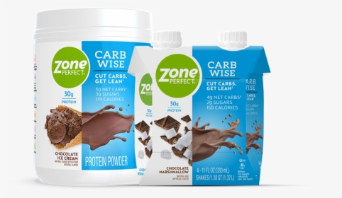 Zoneperfect Carb Wise High Protein Shakes, HD Png Download, Free Download
