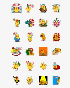 Sally Duck Stickers Png, Transparent Png, Free Download