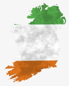 Outline Ireland Map Png, Transparent Png, Free Download