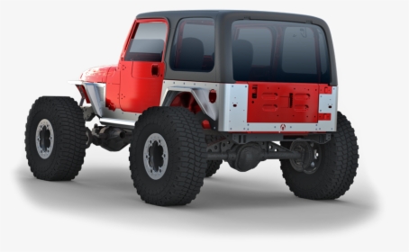 Jeep Tj Rear Quarter Armor, HD Png Download, Free Download