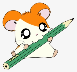 Transparent Cute Gif Png - Dibujos De Hamsters Kawaii, Png Download, Free Download