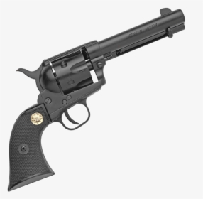 Blank Firing 1873 Black Western Six-shooter - Western Guns Six Shooters, HD Png Download, Free Download