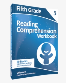 Fifth Grade Reading Comprehension Workbook Volume 1 - Graphic Design, HD Png Download, Free Download