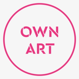 Png Own Art Master Logotypes All Cmyk Pink - Circle, Transparent Png, Free Download
