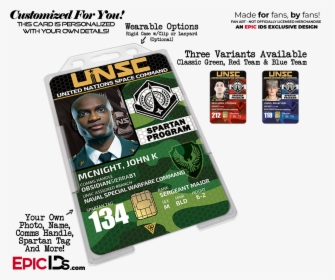 Unsc Halo United Nations Space Command Spartans Cosplay - Flyer, HD Png Download, Free Download