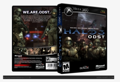 Odst Box Art Cover - Halo 3 Odst, HD Png Download, Free Download