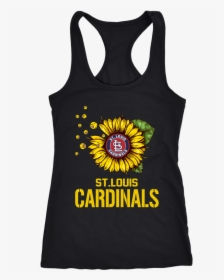 Louis Cardinals Sunflower Baseball Shirts T Shirt Next - Sunflower Basketball, HD Png Download, Free Download