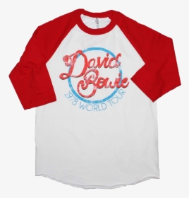 David Bowie Raglan Baseball Shirt - Active Shirt, HD Png Download, Free Download