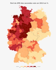 Benguhan"s Map Of Germany Where Hesse (2000x2839), - Hessen Population 2019, HD Png Download, Free Download