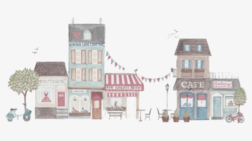 Cute Little Towns To Draw, HD Png Download, Free Download