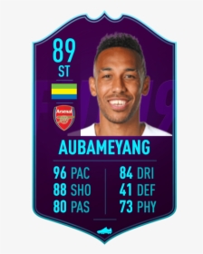 Aubameyang Liked This Tweet About Him Getting A Striker - Fifa 19 Cards Ronaldo, HD Png Download, Free Download