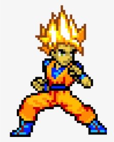 Goku Piskel, HD Png Download - kindpng