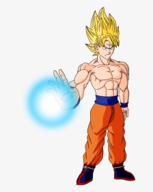Ssj Goku - Cartoon, HD Png Download, Free Download