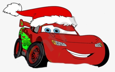 Lightning Mcqueen Christmas Clipart, HD Png Download, Free Download