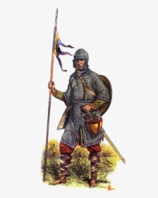 The Average Knight In The Anarchy Period Wears Chainmail - Kingdom Of Jerusalem Armor, HD Png Download, Free Download