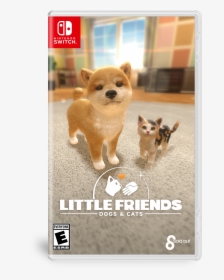 Little Friends Switch Packshot 2d - Little Friends Dogs & Cats Nintendo Switch, HD Png Download, Free Download